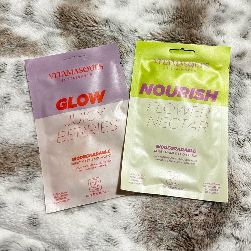 Two Pack Vitamasques Sheet Masks